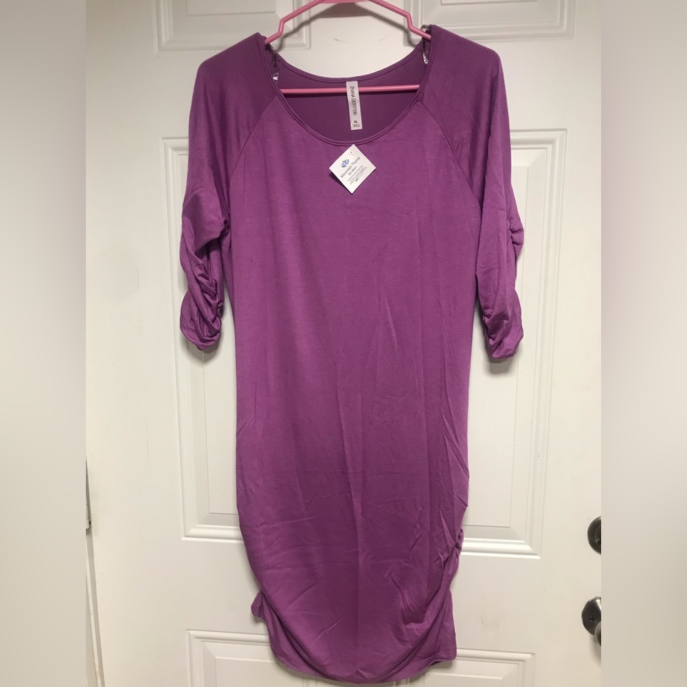 Cute Purple Mini Dress